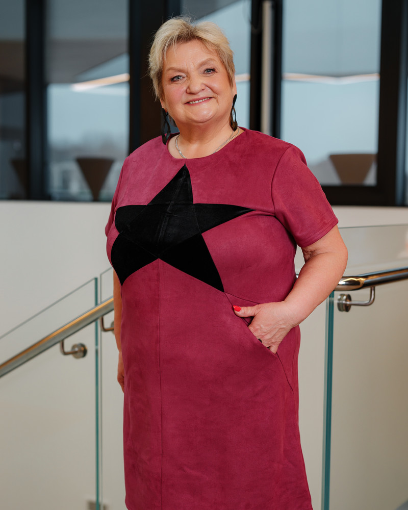BLACK STAR MINI DRESS PURPLE