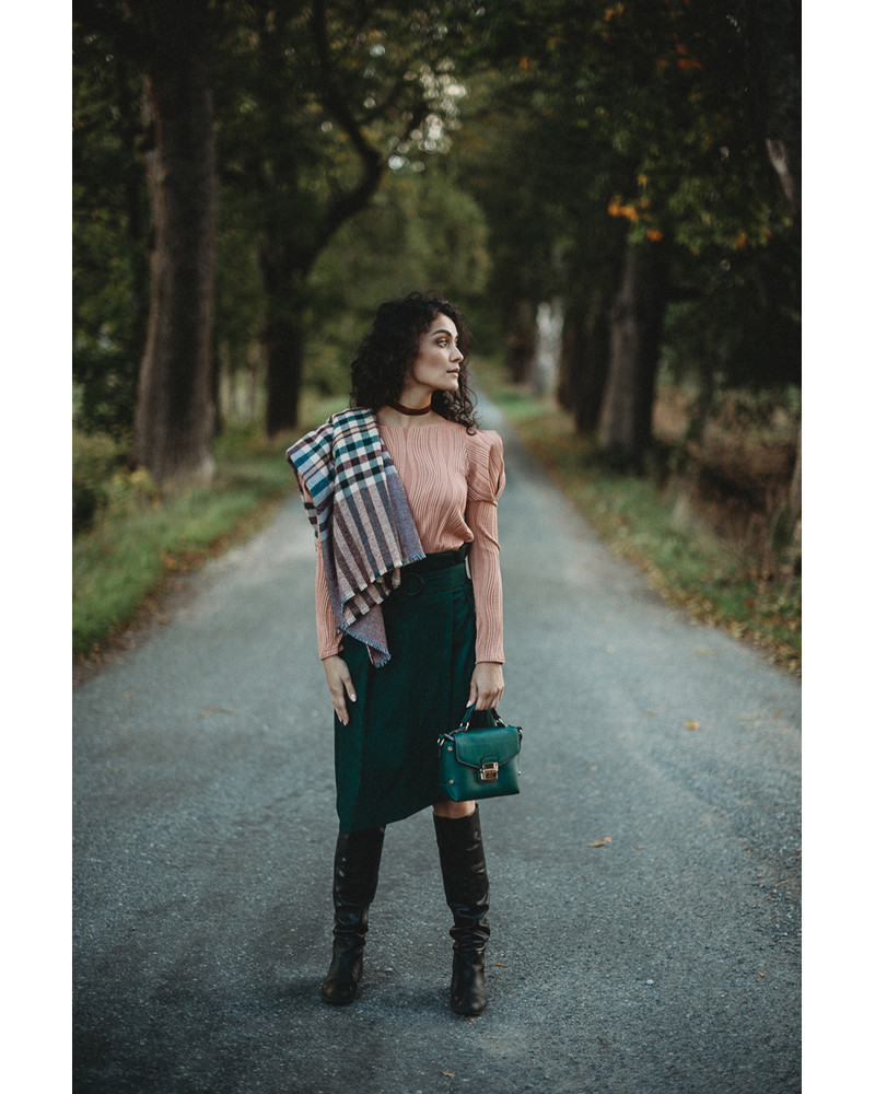 APRICOT ROSE SLEEVE SHIRT