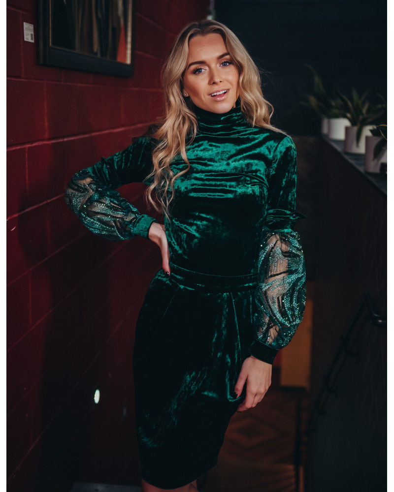 TULIP SKIRT GREEN