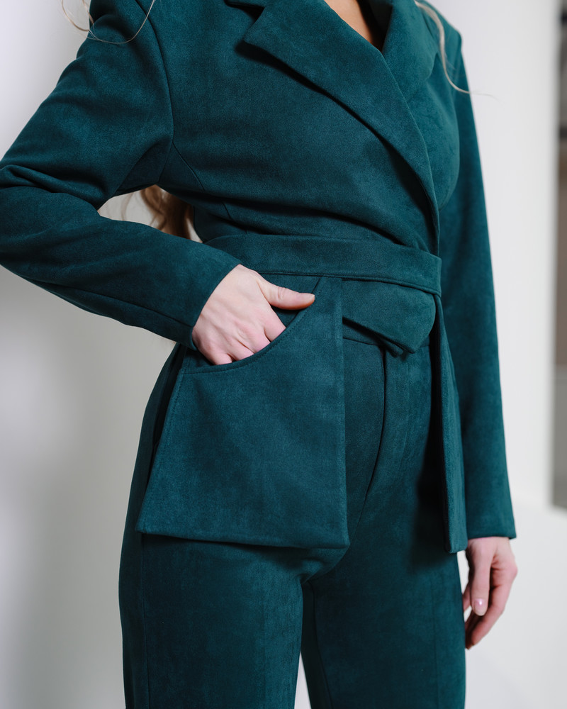 ELEGANCE POCKET BELT GREEN