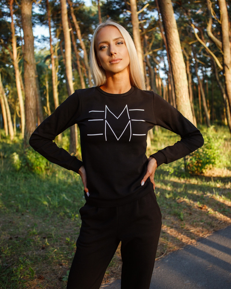 EMME SWEATSHIRT BLACK