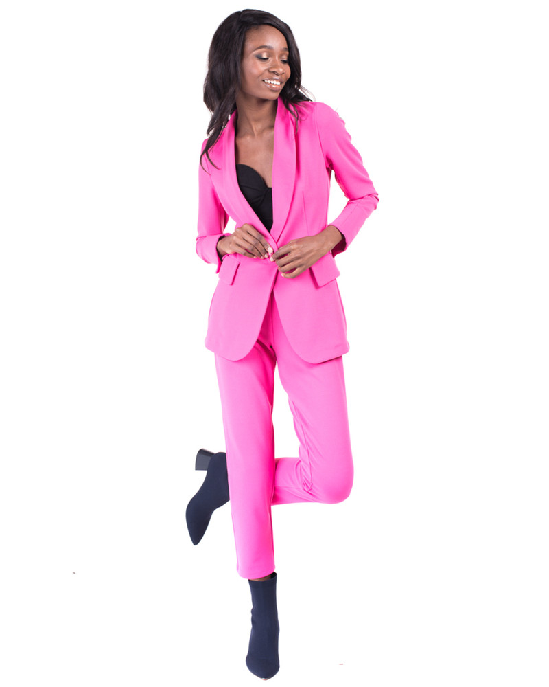 ELEGANT JACKET NEON PINK
