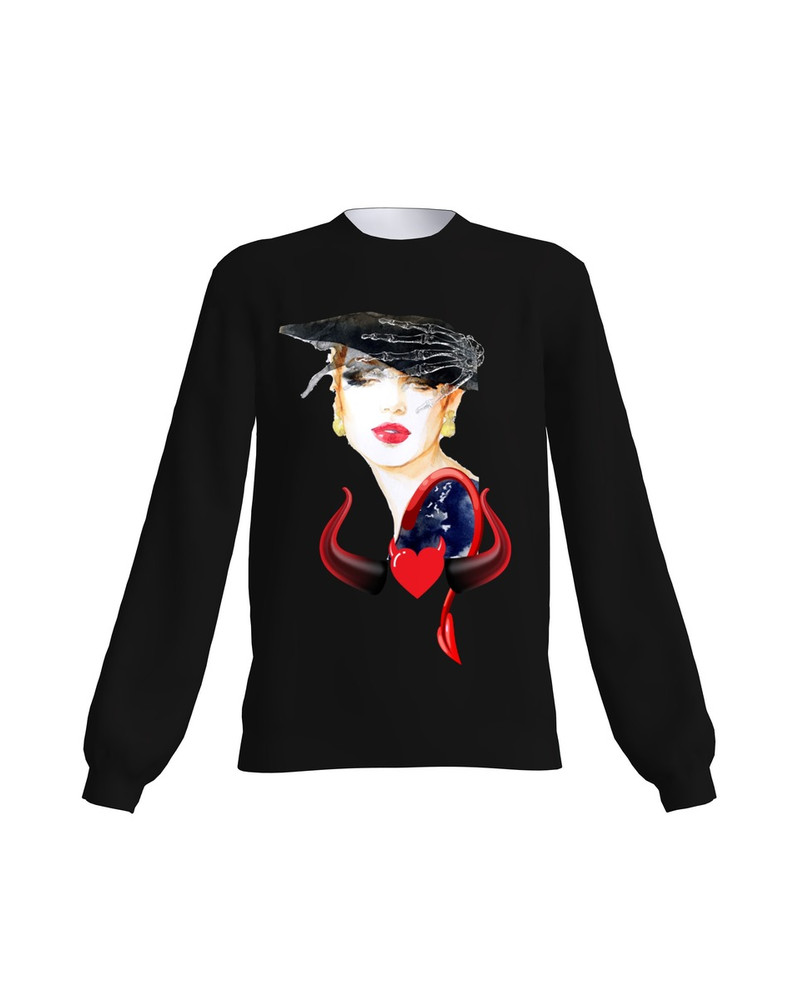 Sweater Red Heart