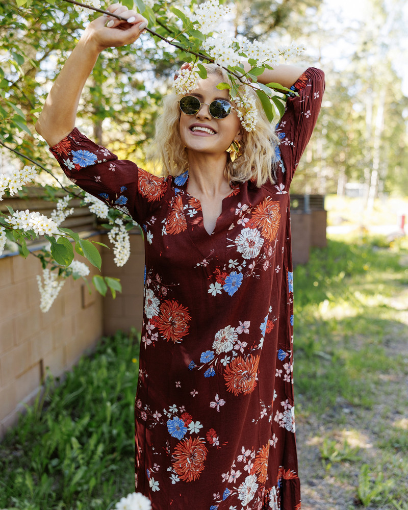 SUMMER COMET MAXI DRESS COUNTRY