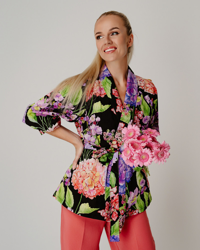 HORTENSIA JACKET BLACK