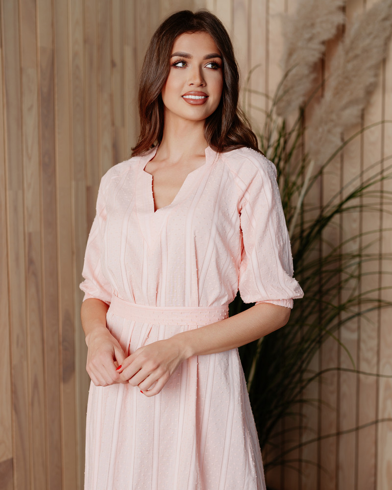 SUMMER COMET MAXI DRESS PINK