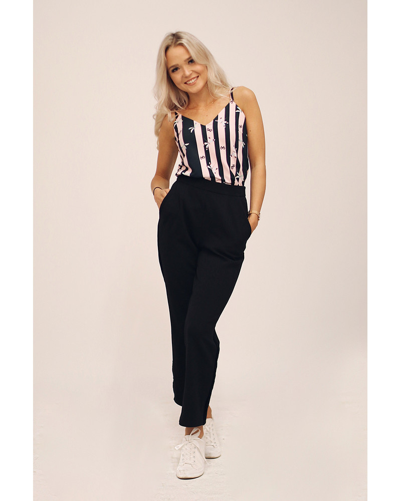 LAMPASS TROUSERS BLACK