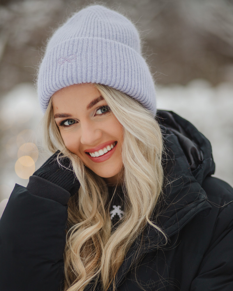 TD SIGNATURE WINTER HAT LILAC
