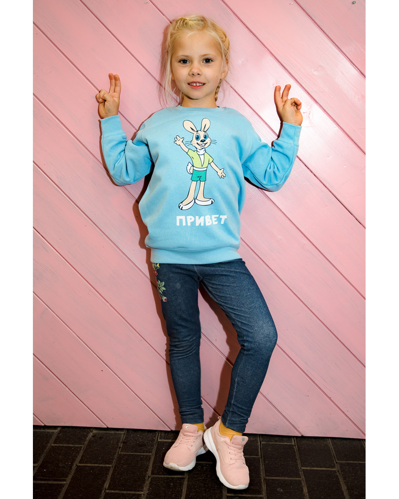PRIVET KIDS SWEATSHIRT BLUE