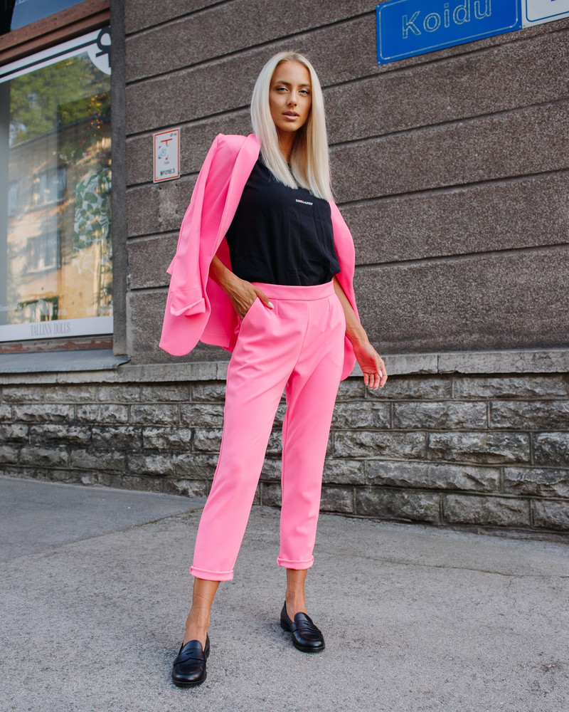 ELEGANT JACKET NEON PINK
