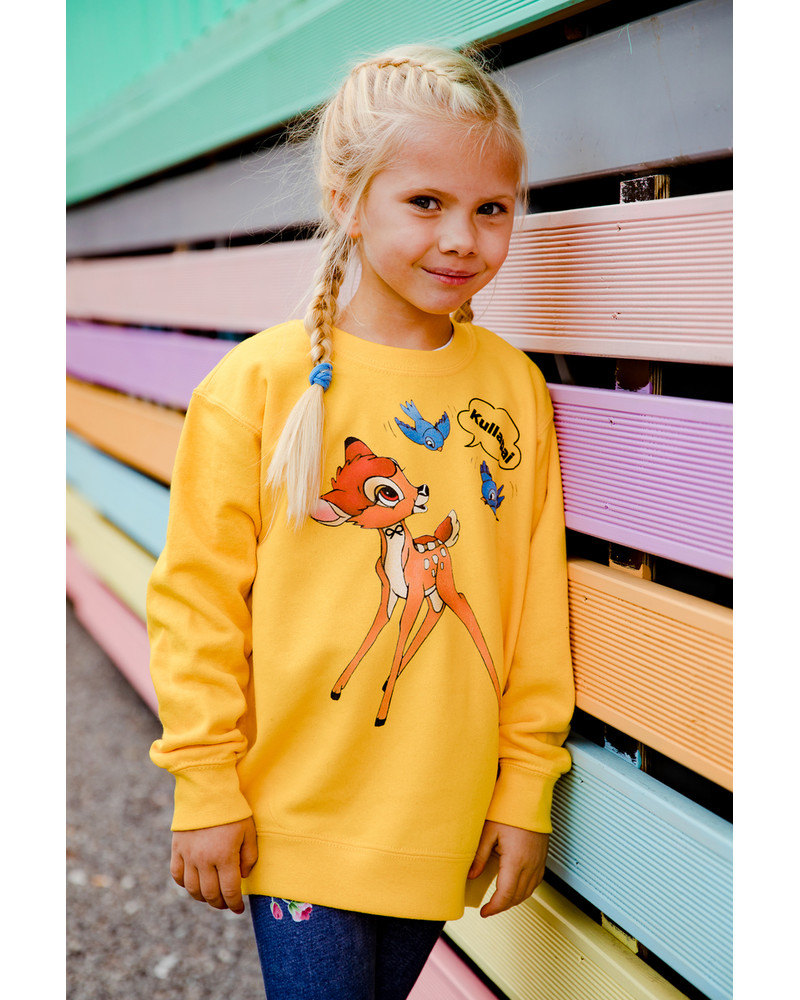 KULLAPAI BAMBI KIDS SWEATSHIRT YELLOW