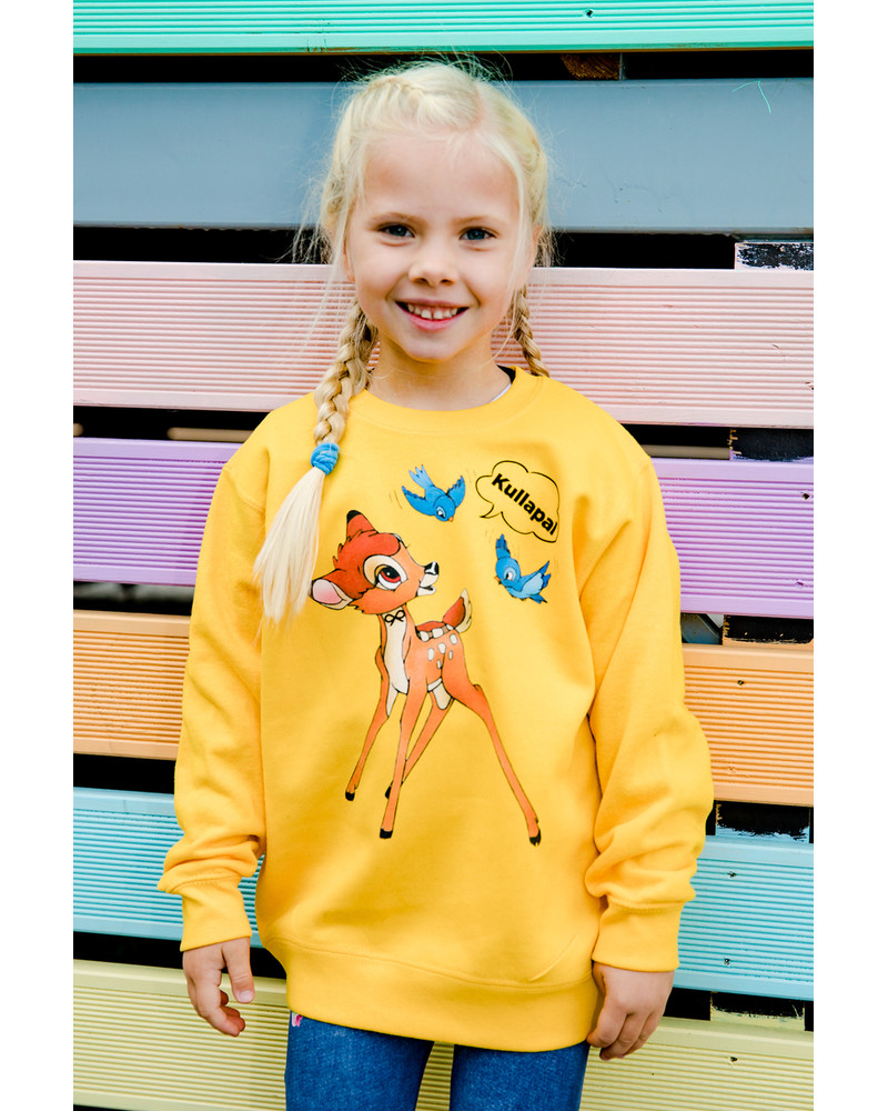 KULLAPAI BAMBI KIDS SWEATSHIRT YELLOW