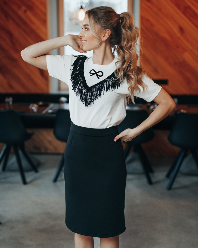 PENCIL SKIRT BLACK