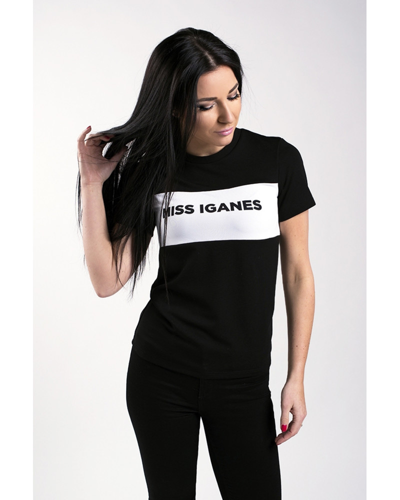 CUSTOM SLOGAN - BLACK T-SHIRT