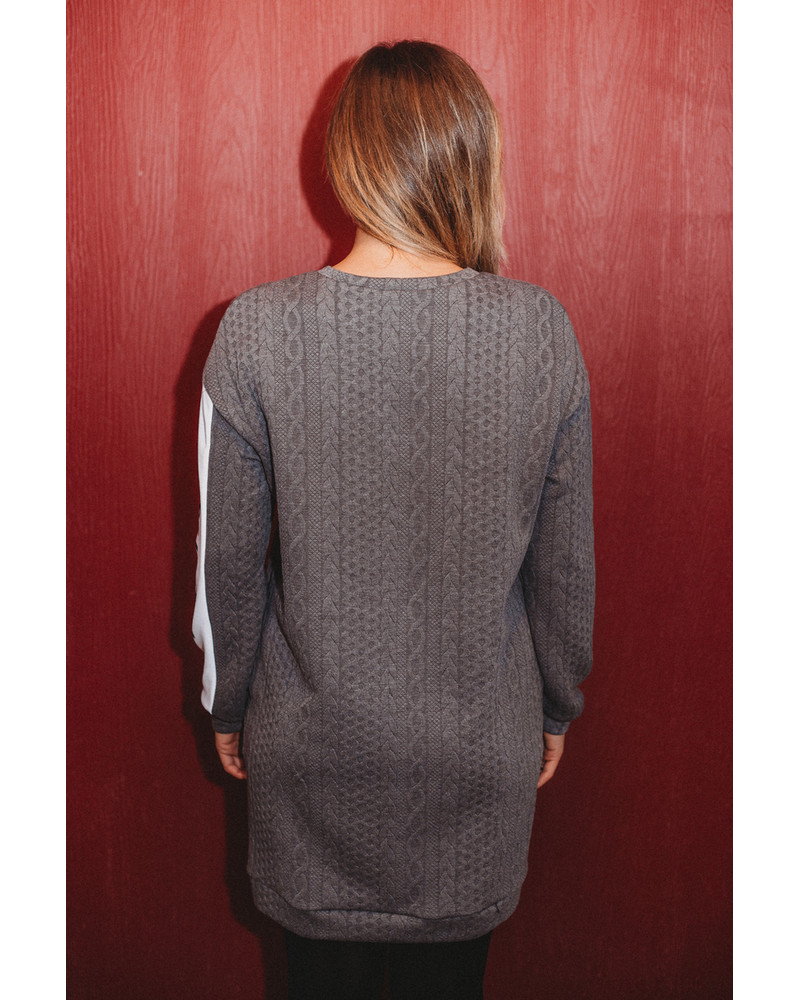 MISS IGANES OVERSIZE KNIT DRESS