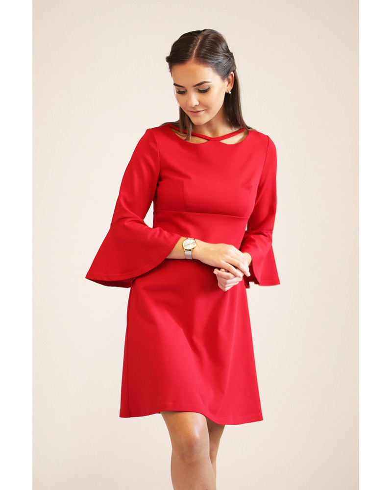 MYSTERY DRESS RED