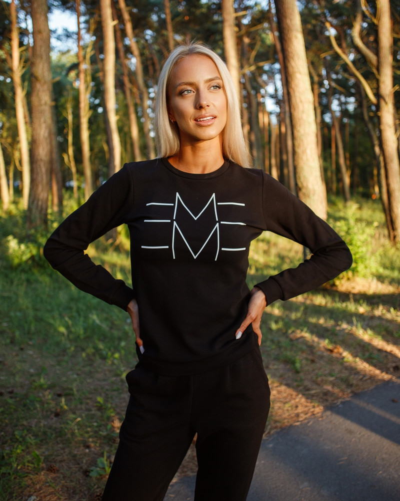EMME SWEATSHIRT BLACK