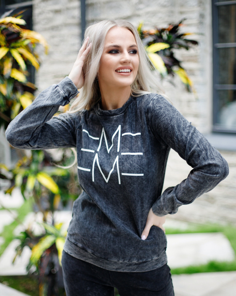EMME SWEATSHIRT ACID WASH