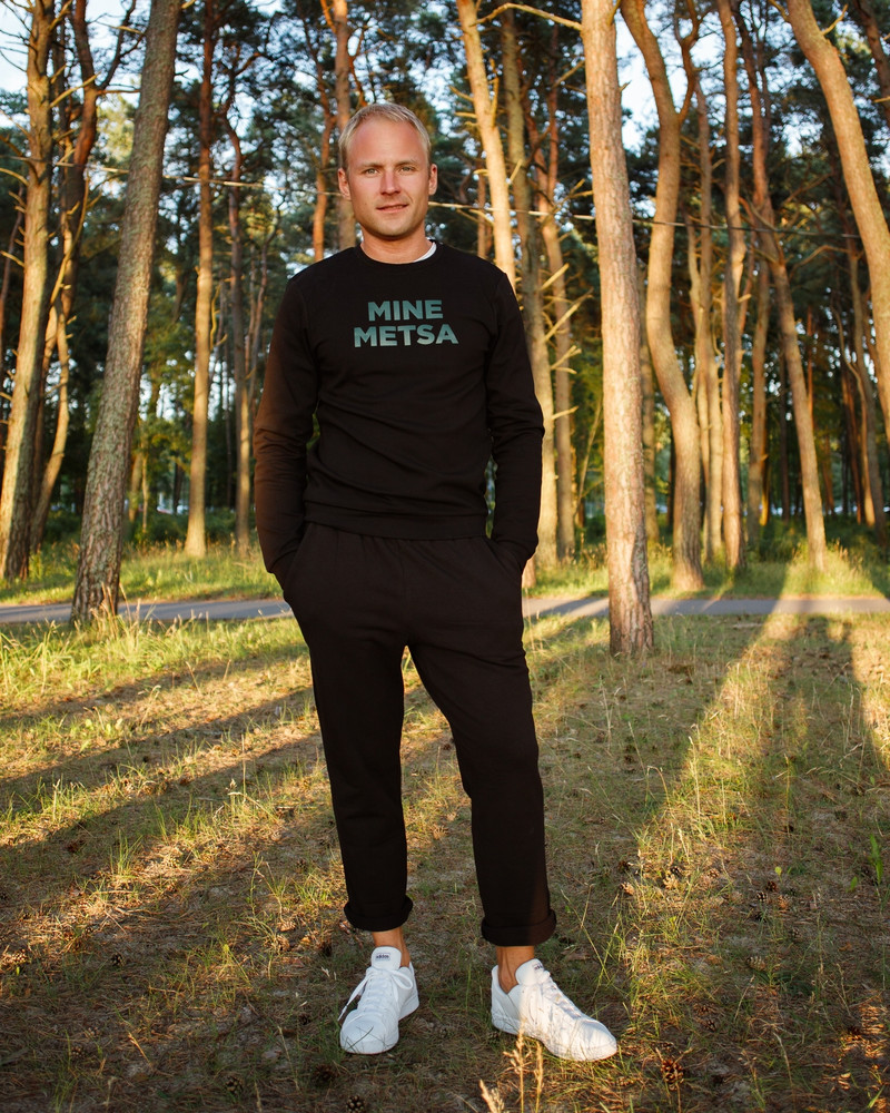 MINE METSA SWEATSHIRT BLACK