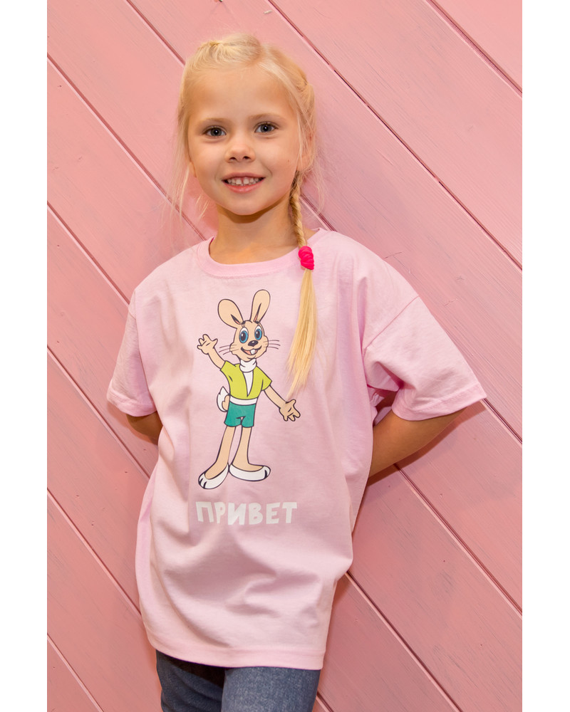 PRIVET KIDS T-SHIRT PINK