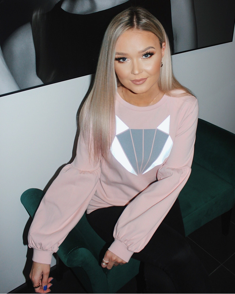 FOX ALICE SWEATSHIRT PEACHY