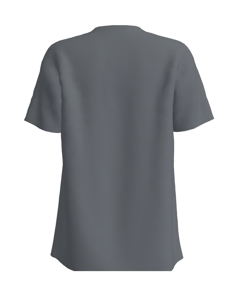 PINK GIRL SLIM T-SHIRT DARK GREY