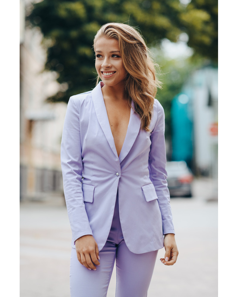 LILAC SUIT JACKET