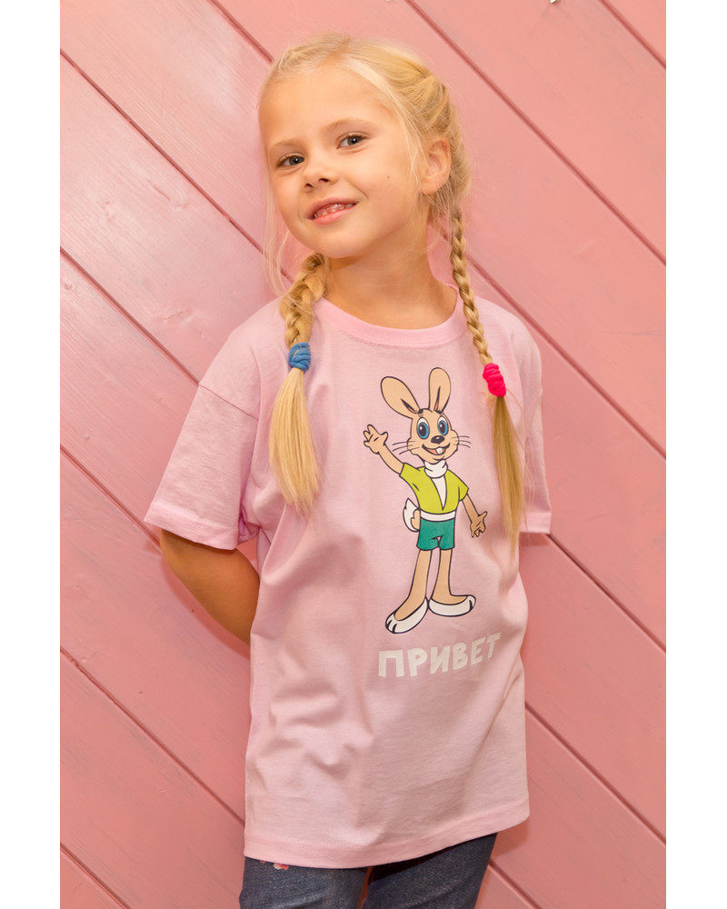 PRIVET KIDS T-SHIRT PINK