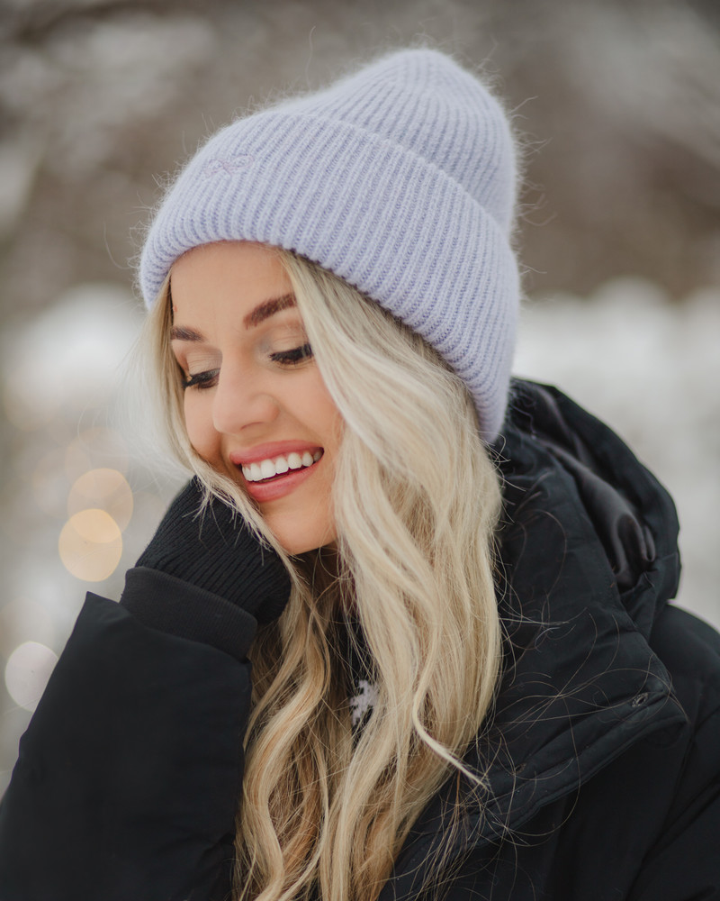 TD SIGNATURE WINTER HAT LILAC