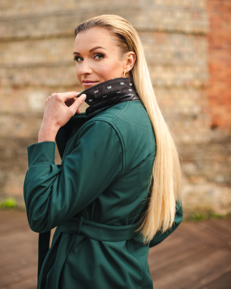TD TRENCH COAT GREEN