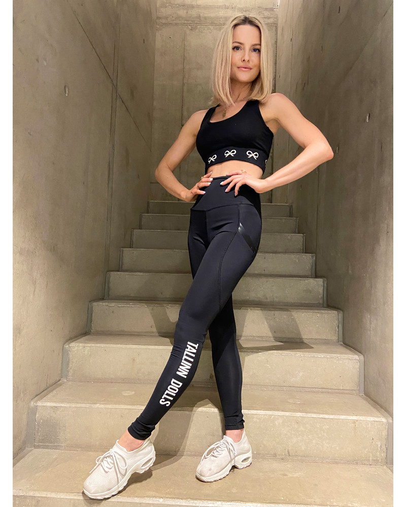 TD SIGNATURE SPORTS BRA BLACK
