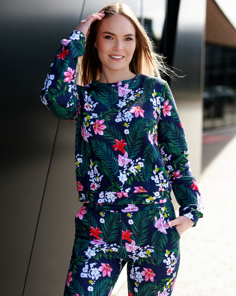 LILY SWEATSHIRT DARK BLUE