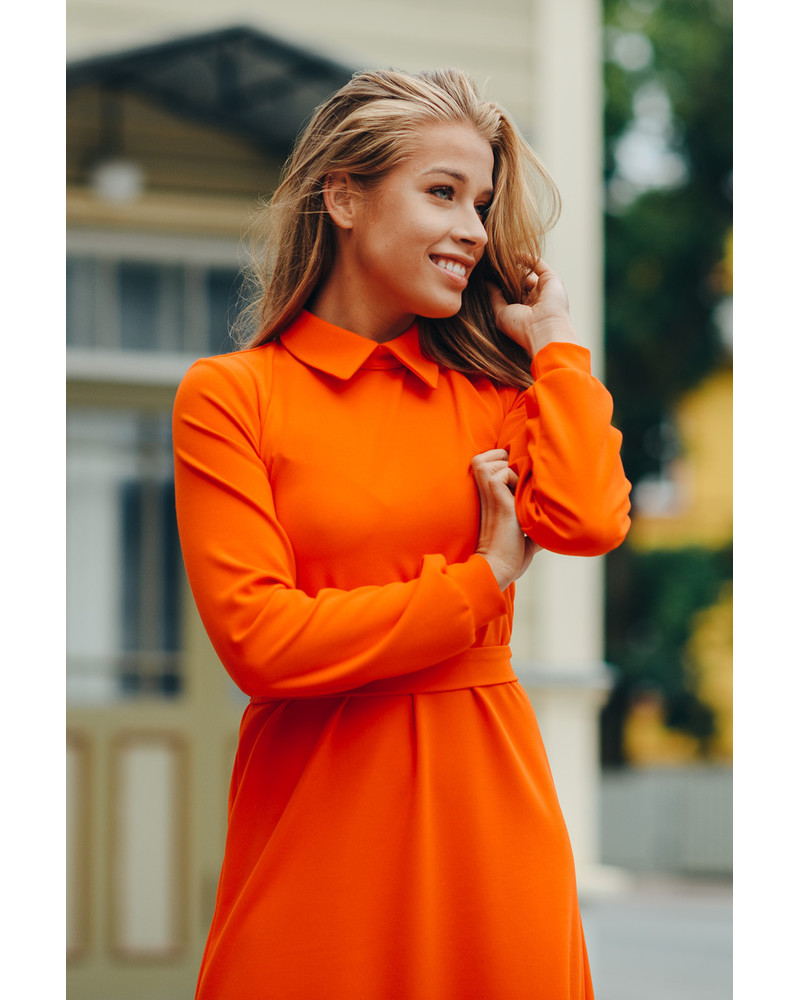 BLOSSOM DRESS ORANGE
