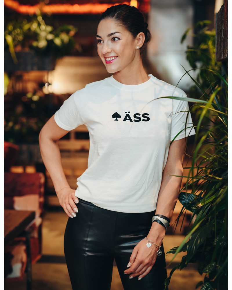 ÄSS UNISEX T-SHIRT WHITE