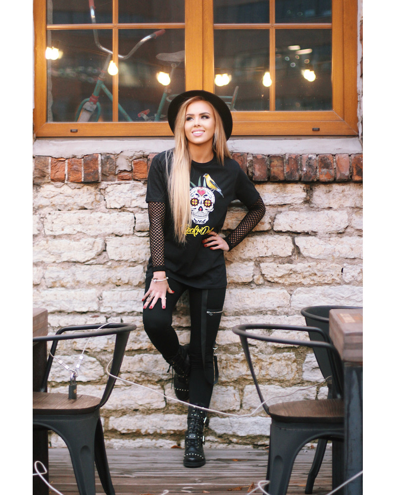 ROCK N DOLL T-SHIRT BLACK