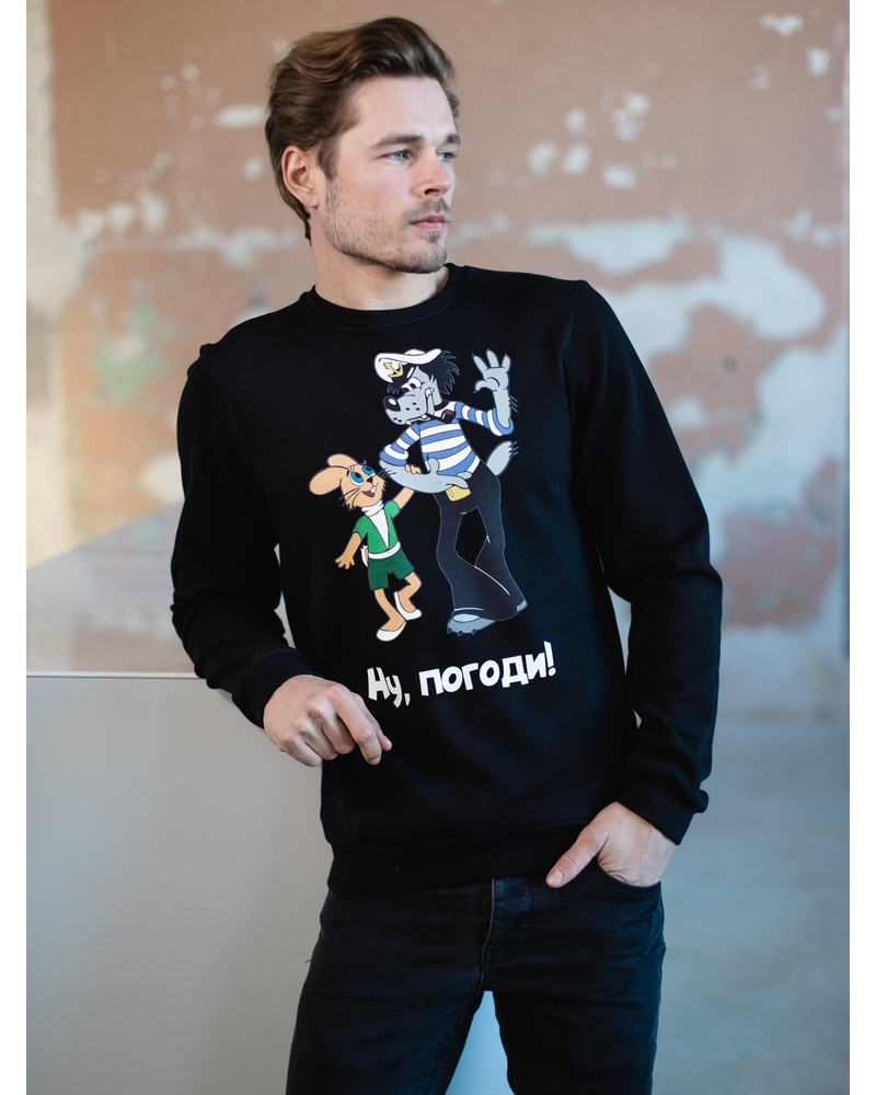 NU POGODI SWEATSHIRT BLACK