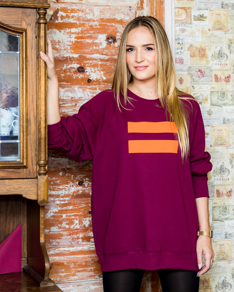 ORANGE VÕRDSUS SWEATSHIRT PURPLE