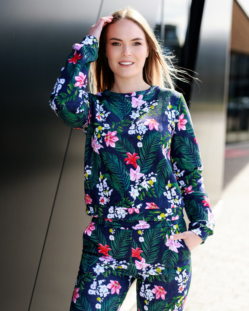 LILY SWEATSHIRT DARK BLUE