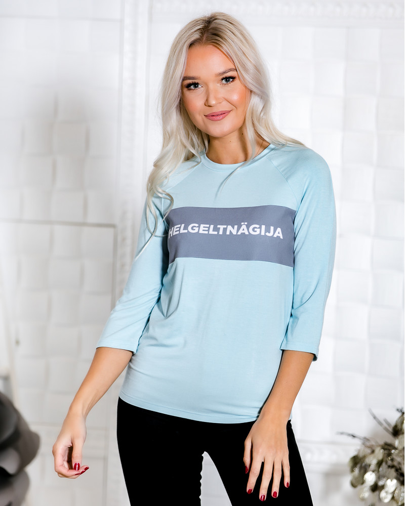 HELGELTNÄGIJA QUARTER SHIRT BLUE