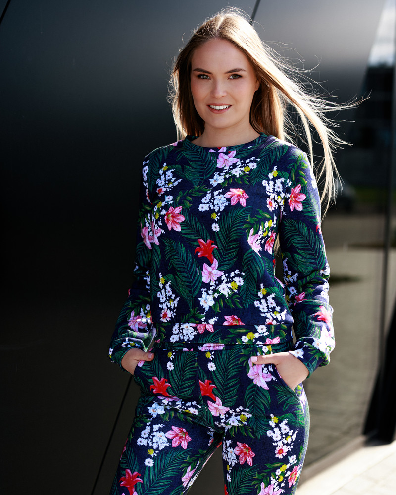 LILY SWEATSHIRT DARK BLUE