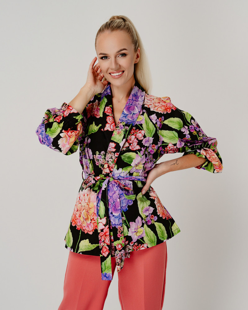 HORTENSIA JACKET BLACK