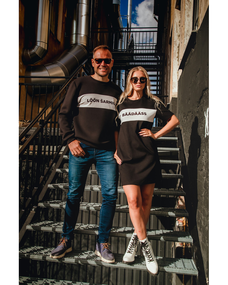 LÖÖN ŠARMIGA SWEATSHIRT BLACK