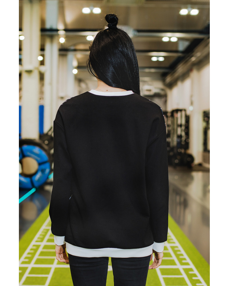 TD BOW OVERSIZE SWEATSHIRT