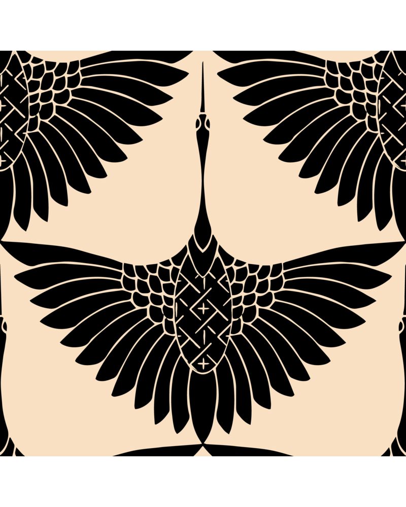 LETRIBE UNISEX STORK KIMONO