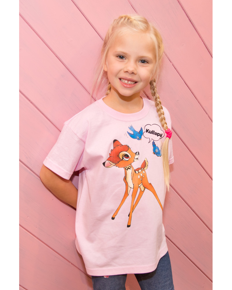 KULLAPAI BAMBI KIDS T-SHIRT PINK