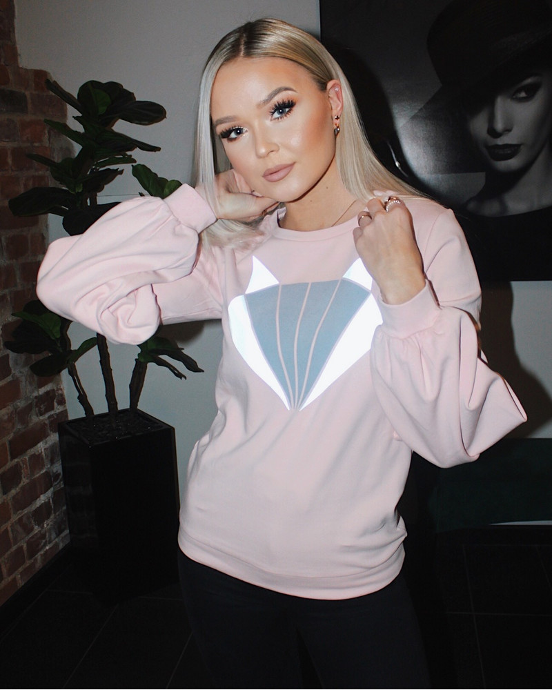 FOX ALICE SWEATSHIRT PEACHY