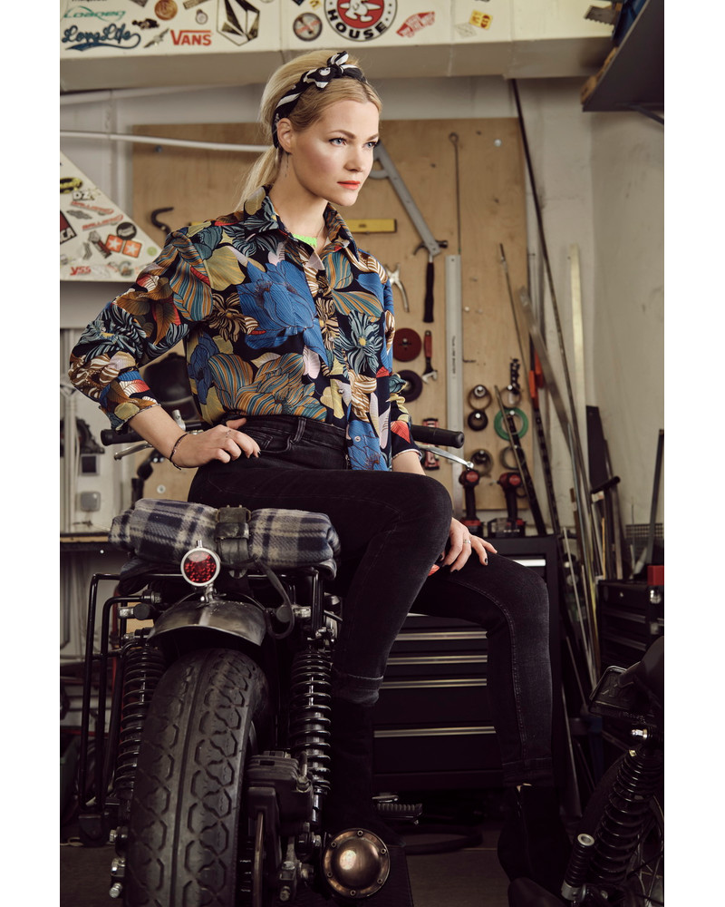 FLOWER PRINT SHIRT