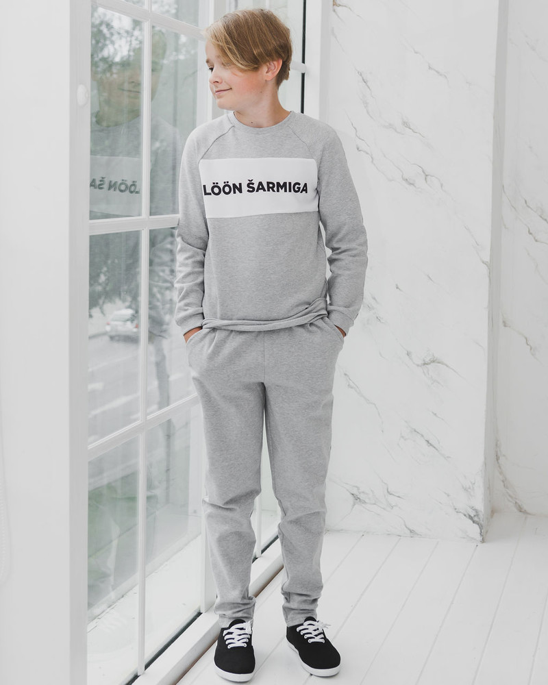 KIDS SWEATPANTS GREY