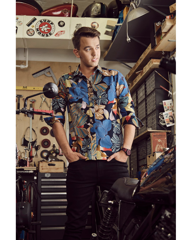 FLOWER PRINT SHIRT
