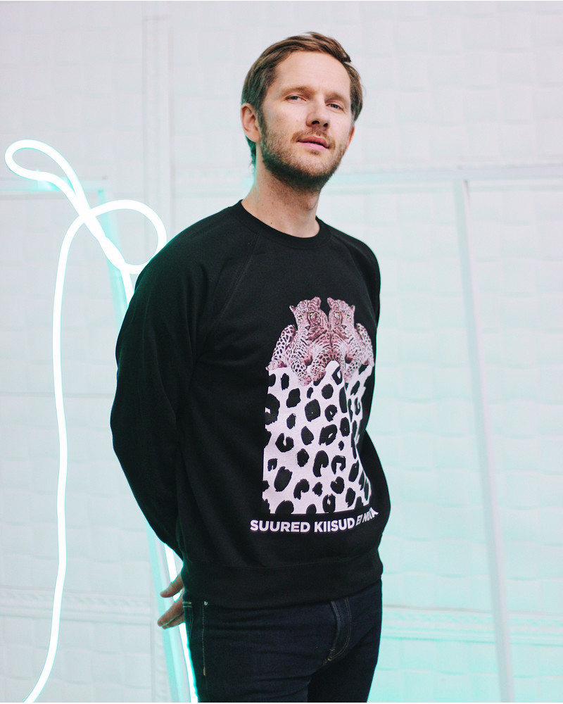 SUURED KIISUD EI NUTA MEN SWEATSHIRT BLACK